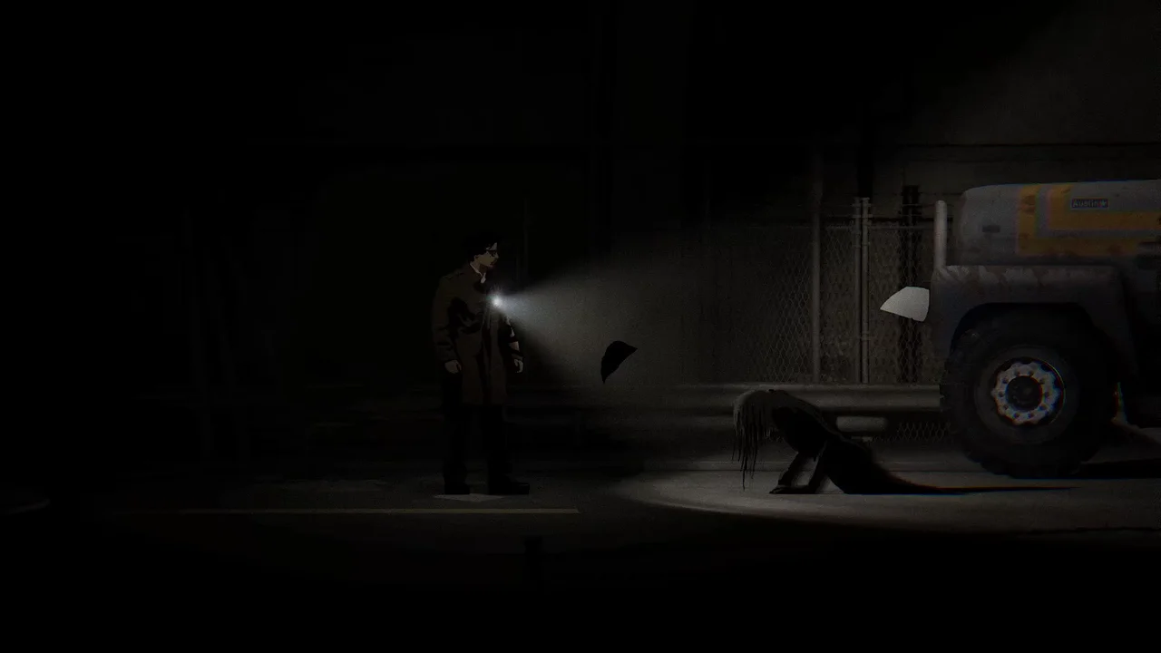 A dark corridor confrontation — official footage