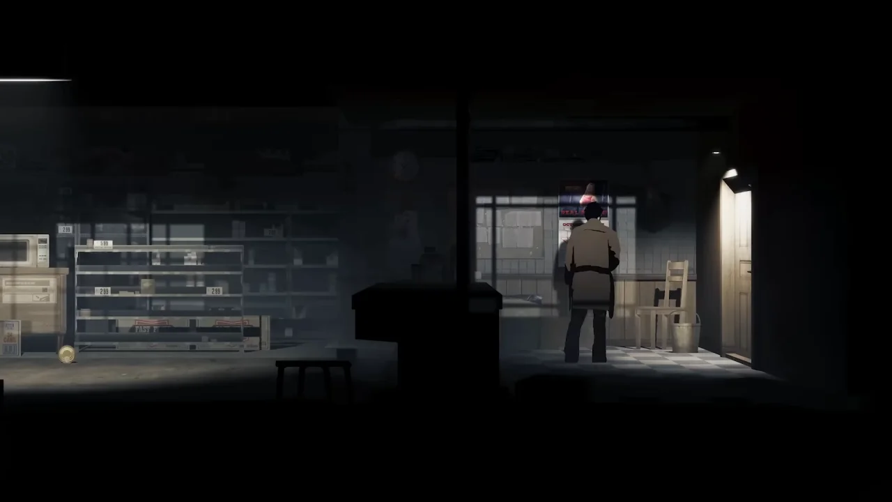 Inside the town’s store — the demo’s restock hub